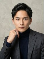 バーシャミ 博多(Baciami) スーツ×短髪 ビジネスマンオススメアップバングスタイル