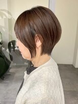 ジービージー(GBG)&nbsp;くびれショートボブ40代50代グレイカラー白髪染め白髪ぼかし