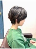 ひし形ショートボブ/20代30代40代50代60代