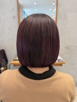 カノエ 防府田島店(canoe)&nbsp;ボブ×ラベンダーピンク