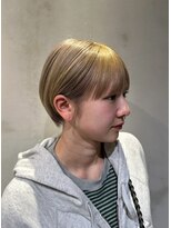 癒髪(yukami) ブリーチあり◎ハイトーンショートボブ