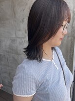 アンディ ニジュウサンド クリエイション(and D 23℃ creation) 外ハネ/ミディアム/ブラウン