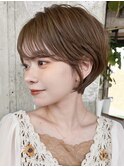 ショートボブ/ショートヘア/大人ショート/30代40代50代/表参道