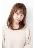 伸ばしかけの方オススメ♪大人可愛いふんわりミディ