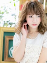 カバーヘア ブリス 戸田公園西口店(COVER HAIR bliss)&nbsp;*bliss戸田公園*抜け感演出…くせ毛風小顔ラフウェーブミディa