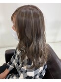 外国人風グレーカラー