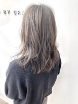 ヘッツ 仙台駅前店(HETTU)&nbsp;【LEMO】ミニウルフ/テラコッタ/デジタルパーマ/くすみブルー