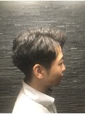 ツーブロックパーマスタイル