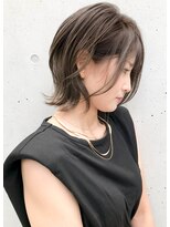 トルネード(TORNADO) 小顔ロブくびれミディスモーキーグレージュカラーA-0811