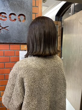 ボスコ 下北沢店(bosco) 切りっぱなしボブ(shimono)