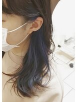 ネオリーブチノ 登戸店(Neolive cino)&nbsp;イヤリングカラー ネイビー