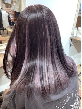 ミモザワークス(Mimosa Works) インナーホワイトパープル