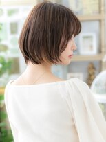 カバーヘア イヴ 戸頭店(COVER HAIR EVE)&nbsp;シースルーバング小顔前下がりボブショートc5戸頭20代30代40代