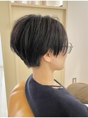 tuuli☆30代40代ペールベージュ切りっぱなしボブショート 10