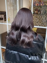 ネオリーブアイム 横浜西口店(Neolive aim)&nbsp;ラベンダーグレージュ ブリーチなしWカラー【横浜】