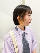 テトヘアー(teto hair)&nbsp;インナーカラー　ブリーチ　ボブ　ミニボブ