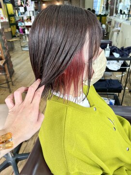 スミ(sumi) インナーカラー/インナーカラー長崎/20代30代40代◎岩田
