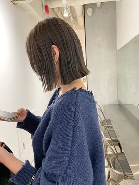 ツムグ(tsumugu) 暗髪ボブ【ボブ・切りっぱなしボブ・ミニボブ】