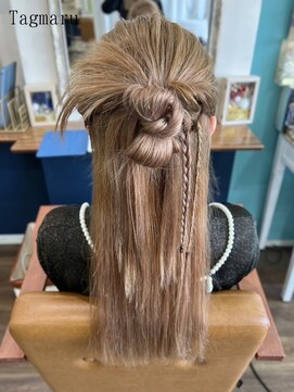 タグマル カチ盛り☆ストレートハーフ☆