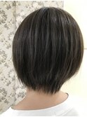 ショートボブ/ダーク/マット/似合わせカット/20代30代40代50代
