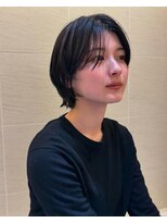 ヤイエ(yiye)&nbsp;ボブ/ミニボブ/顔周りレイヤーカット/ショートボブ/外はねボブ