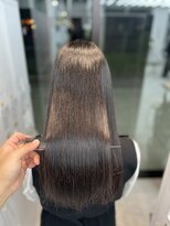 ビューブルー 亀戸錦糸町(VIEW BLUE)&nbsp;美髪カールシアーカラーピンクブラウンエアリーロングセミディ