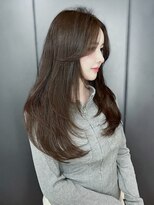 アルバム 新宿(ALBUM SHINJUKU)&nbsp;秋色オリーブカラーウルフレイヤーロング_F30074