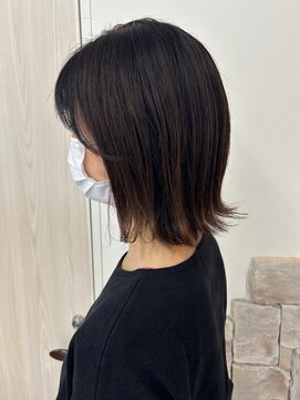 アンジュ 篠ノ井店(ange) 30代40代50代　外はねスタイル