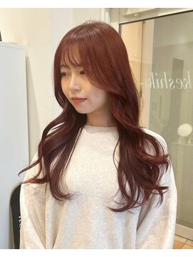 ケシキ大名(keshiki) 深めのワインレッドカラー / AMI