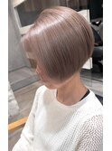 【Moana Lua】#ボブ#ミルクティー#ブリーチ#ケアブリーチ