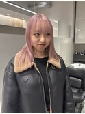 ホワイトピンク/くすみピンク