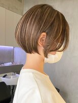 アトリエコア(Atelier Coa) 大人マッシュショート丸みショート黒髪ショートベリーショート