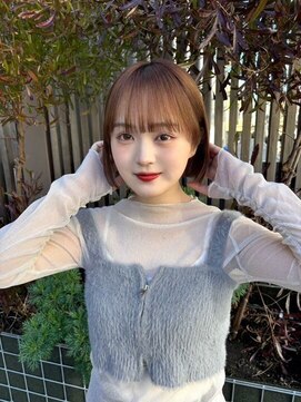 ジーナ 北千住ミルディス通り(Zina) 髪質改善＊似合わせカットぷつっとボブ＊美髪【Zinaミルディス】