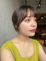 結んで可愛い顔周りカット似合わせ顔まわりレイヤーカット