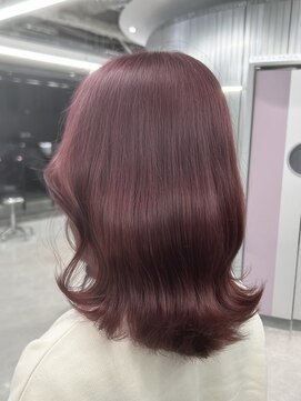 ジーナリア(Xena ria) 《衣織》ラベンダーピンク/ミディアム/顔周り