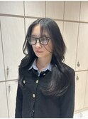 韓国大宮くびれ巻きブルーブラック
