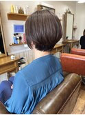 白髪ぼかし似合わせショート
