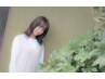 ≪敏感用/白髪≫サスティノカラー＋酵素ケア＋カット￥14700(ミニSh/バブル)