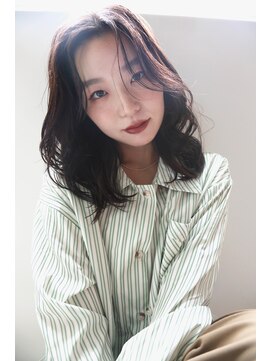 フィガロ ミリー 北生駒店(Figaro Mily) 2025 センターパート大人セミディ