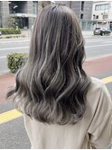 大人ハイライト/グレーアッシュ/20代30代40代