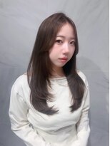 ヘアサロン ガリカ 表参道(hair salon Gallica)&nbsp;ショコラブラウンカラー×ロングレイヤー