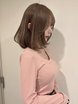 ペレ アネックス 大阪梅田茶屋町店(PELE ANNEX)&nbsp;ミディアムヘア/暗めカラー/グランマッシュ/梅田