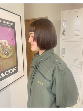 リビング 津田沼(LIVING) 黒髪/オリーブグレー/小顔/ココアベージュ/津田沼駅