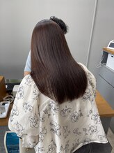 ダメージレスに創る透明感カラーがとにかく艶々です♪♪