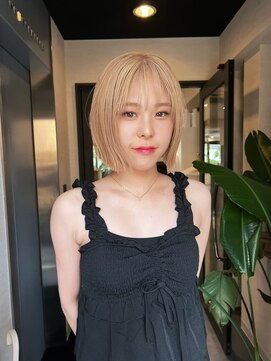 シーン(SCENE) [天神今泉/クラゲヘアー/小顔に見せるヘア/ココアベージュ]