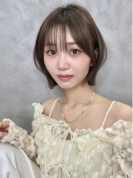 ロンドプロフィール 浦和(Lond profil) ブリーチなしカラー伸ばしかけヘア簡単スタイリング小顔ヘア