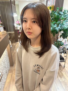 アンフール(am foule) olive beige