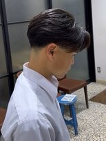 クアトログランシュ ひたちなか店(QUATRO×GranCieux)&nbsp;テーパーフェード×曲がる縮毛矯正　ひたちなか/メンズ/フェード