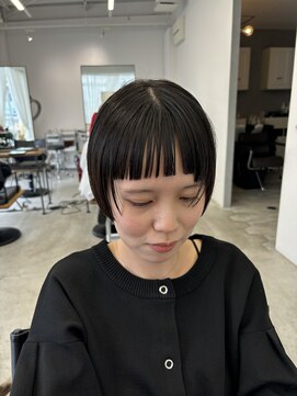 テラス トヨタ(Telasu Toyota) デコだし前髪で軽やか春っぽマッシュショート◎