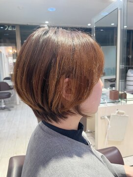 フェイバリットビューティシャルム(Favorite Beauty Charme) ショートボブ×リタッチカラー
